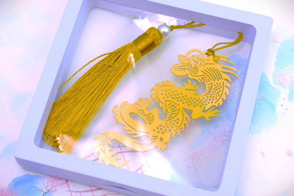 Dragon of Gold | Golden Bookmark