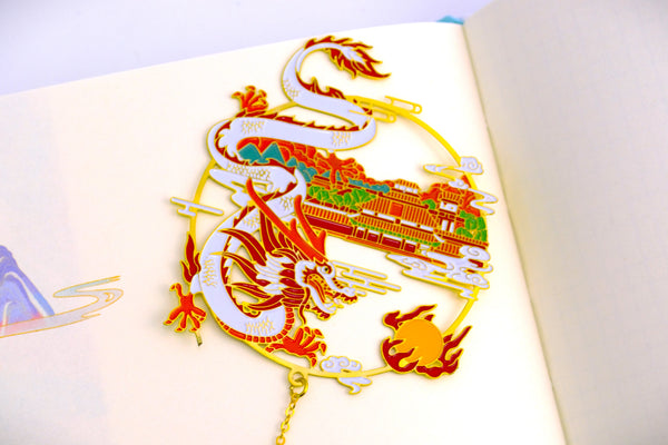 Dragon Breath | Golden Bookmark