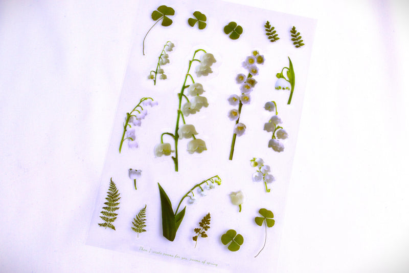 Convallaria Majalis | Lily of The Valley Sticker Set