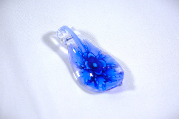 Petals Deep Blue | Glass Dip Pen Set