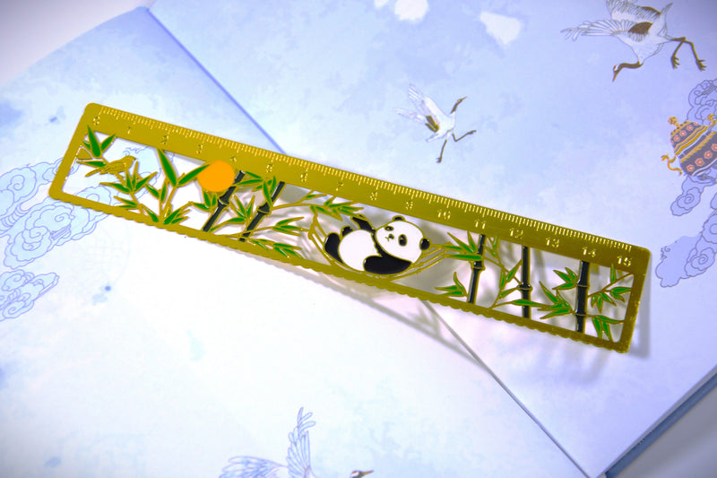 Panda Ruler Designs Bamboo Panda | Golden Ruler