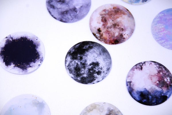 Shining Moon | Galaxy Sticker Collection