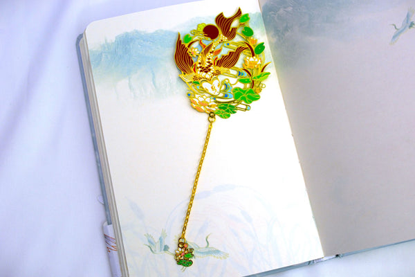 Immortal Koi | Golden Bookmark
