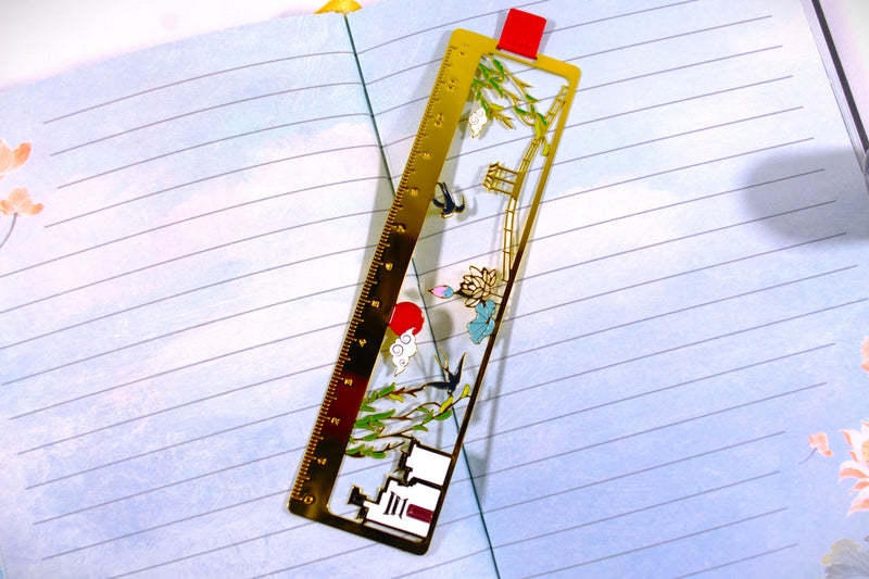 Bridge Bookmark Bridge Lake | Golden Ruler