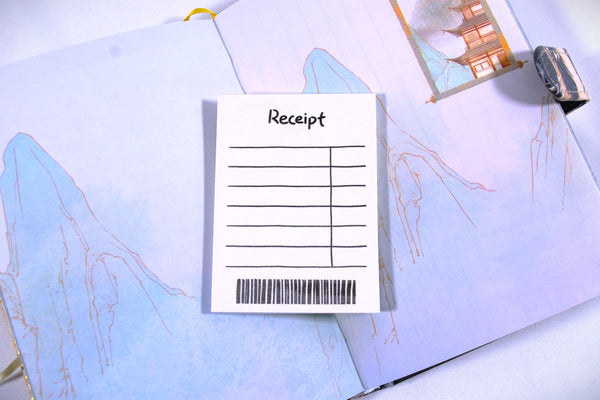 Receipt Post-it | Notepad