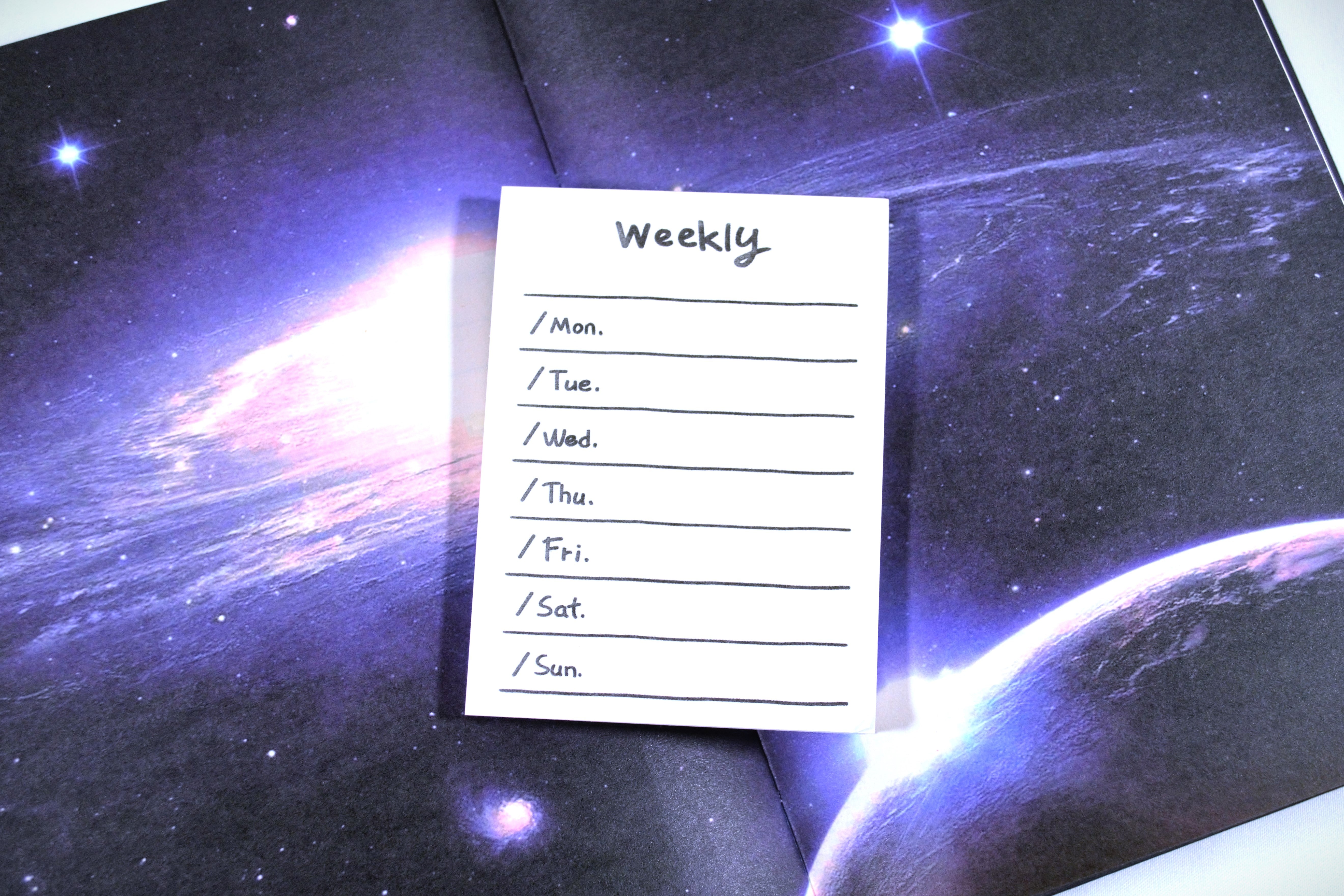 Weekly Post-it | Notepad