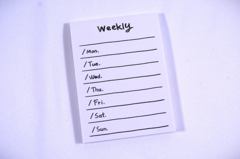 Weekly Post-it | Notepad